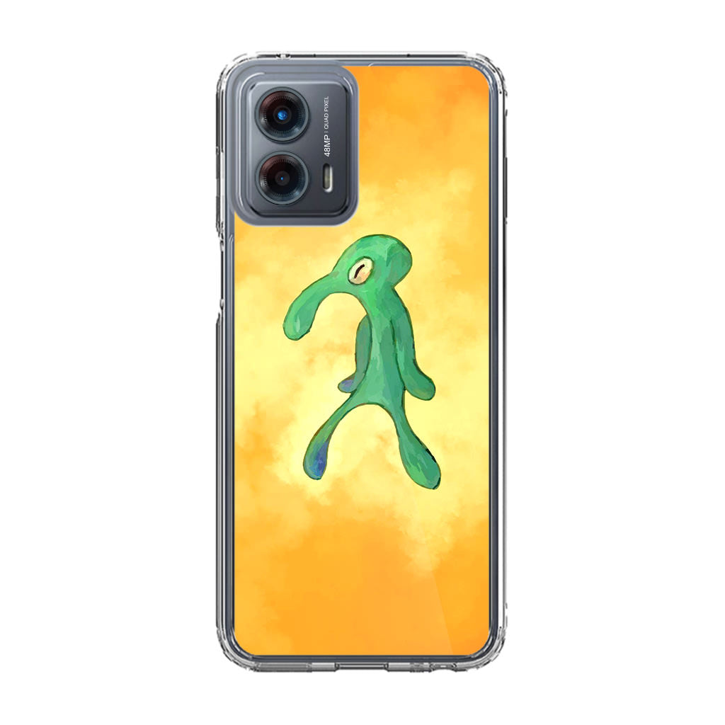 Bold and Brash Squidward Painting Motorola Moto G 5G 2023 Case