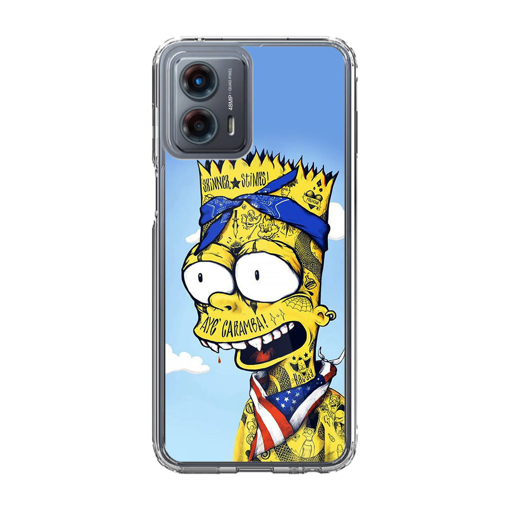 Bootleg Bart Motorola Moto G 5G 2023 Case