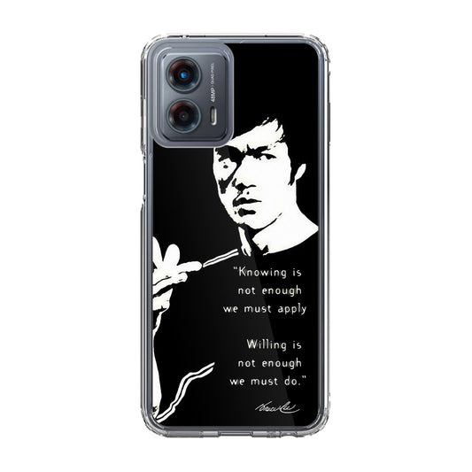 Bruce Lee Quotes Motorola Moto G 5G 2023 Case