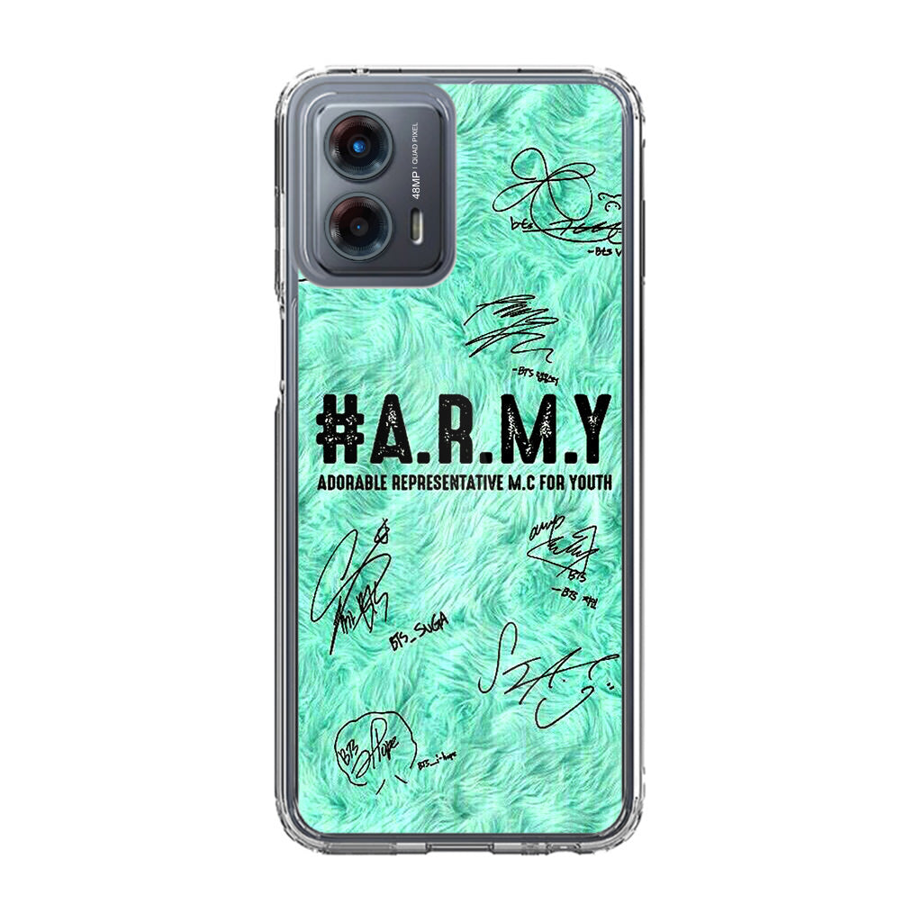 BTS Army Signature Motorola Moto G 5G 2023 Case