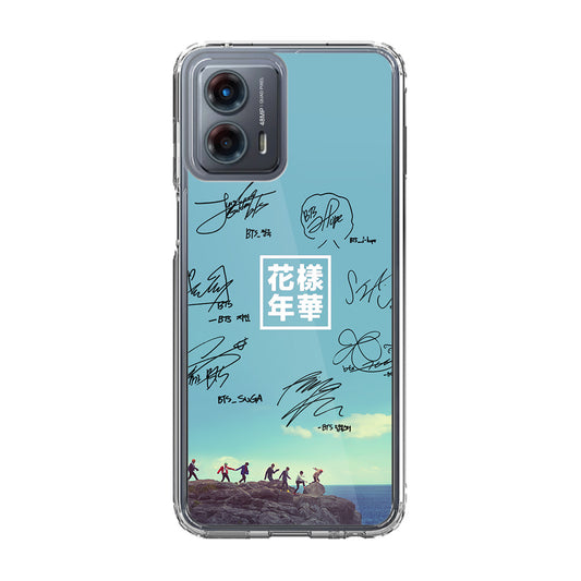 BTS Signature Motorola Moto G 5G 2023 Case