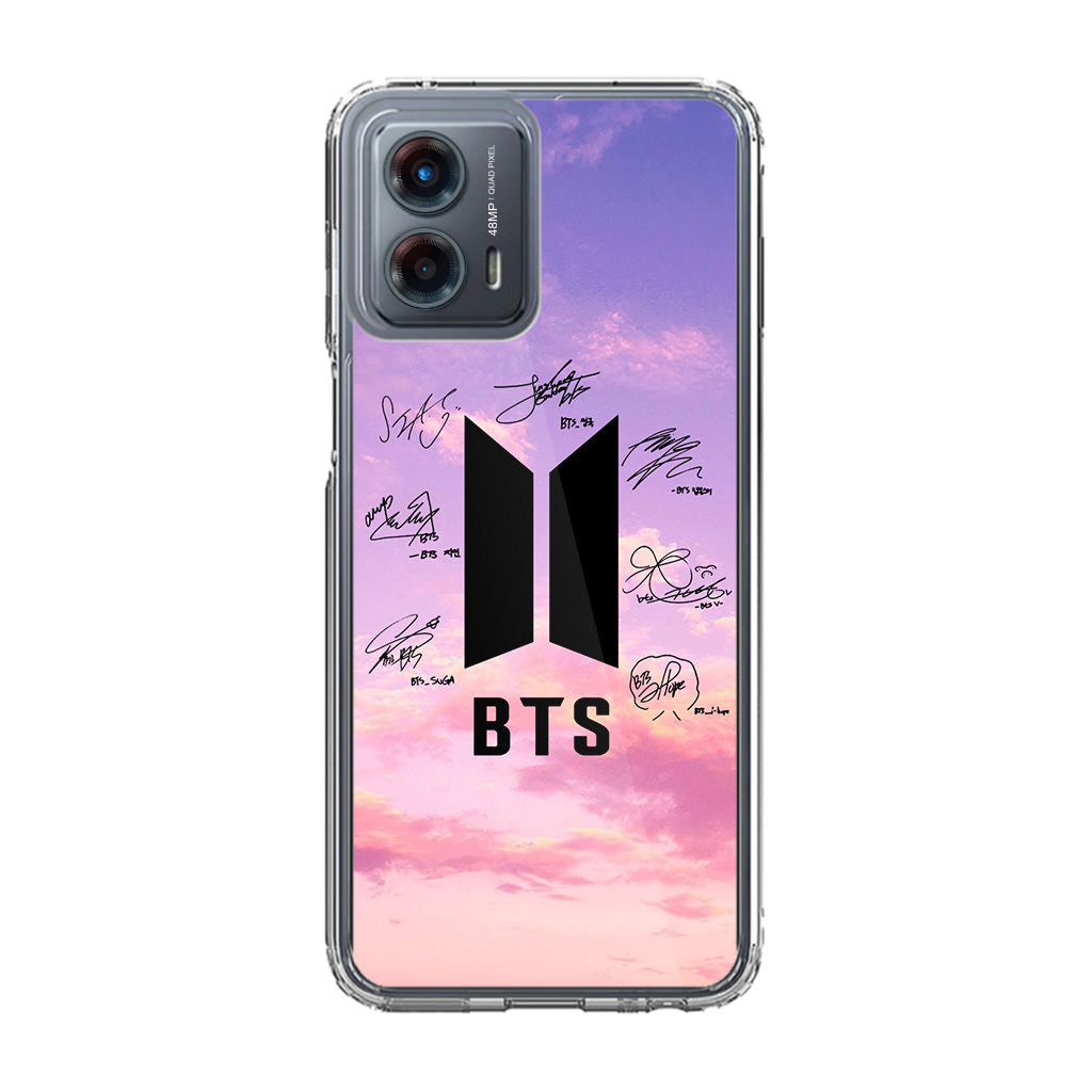 BTS Signature 2 Motorola Moto G 5G 2023 Case