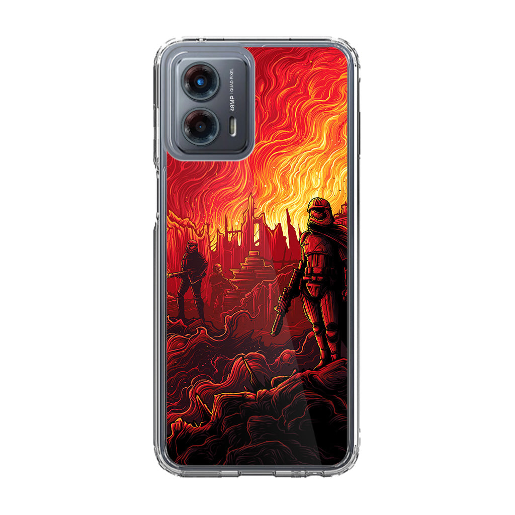 Captain Phasma Art Motorola Moto G 5G 2023 Case