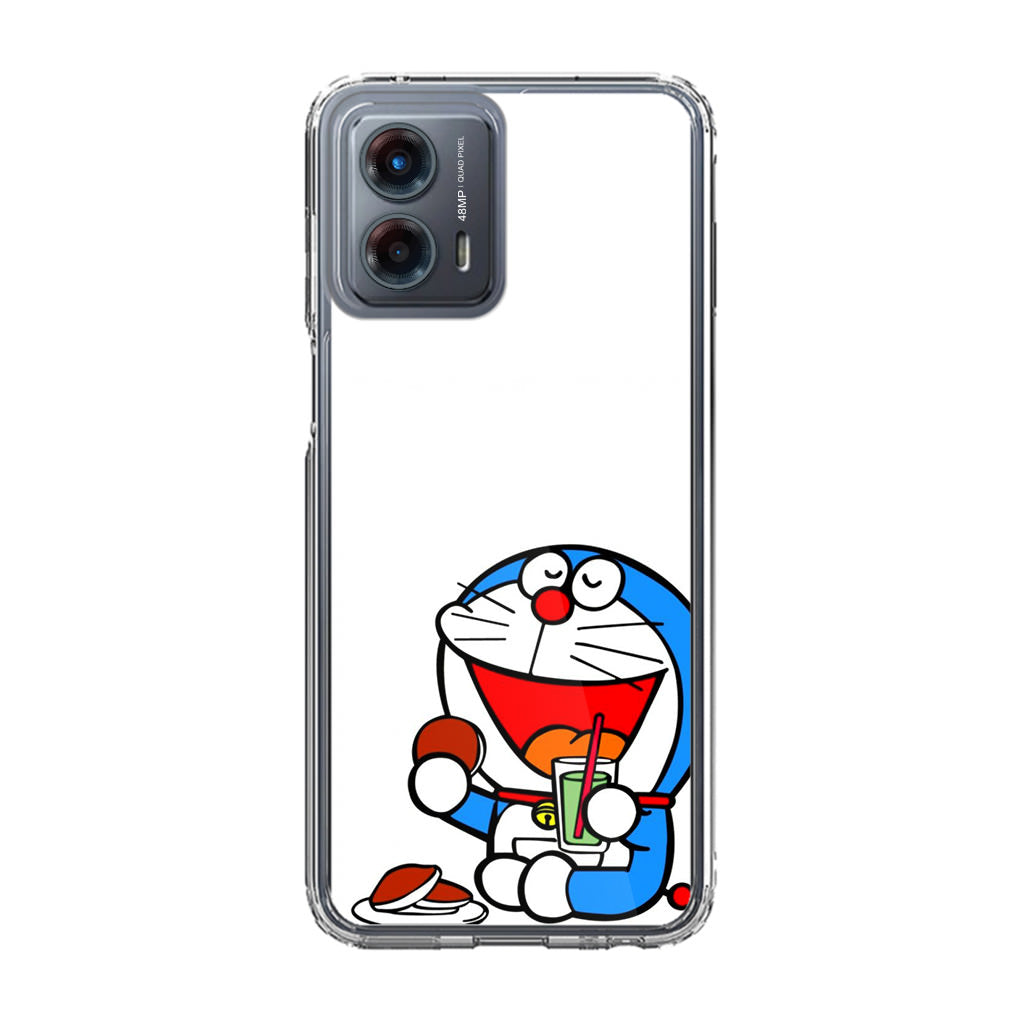 Doraemon Minimalism Motorola Moto G 5G 2023 Case