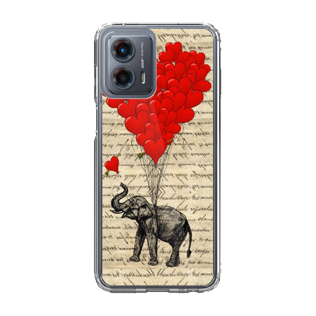 Elephant And Heart Motorola Moto G 5G 2023 Case