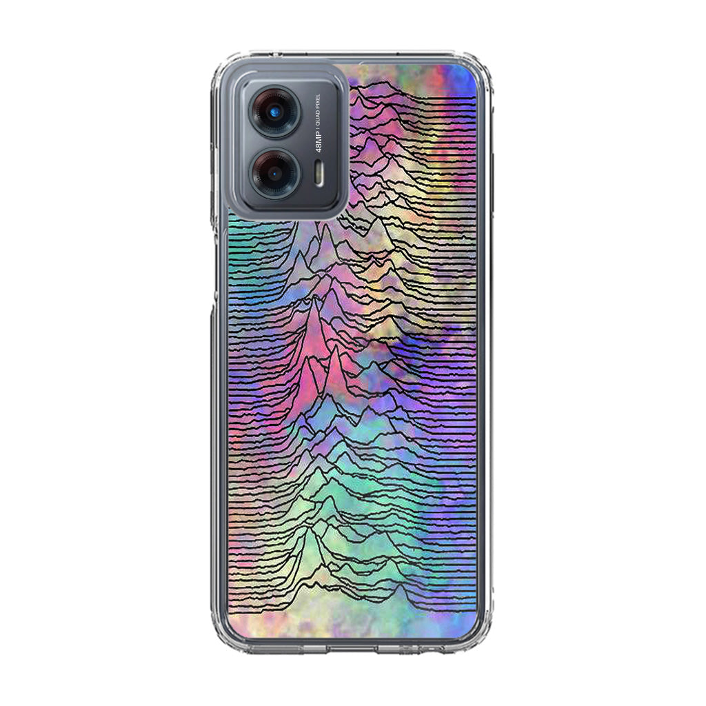 Joy Division Unknown Pleasures Colorful Motorola Moto G 5G 2023 Case