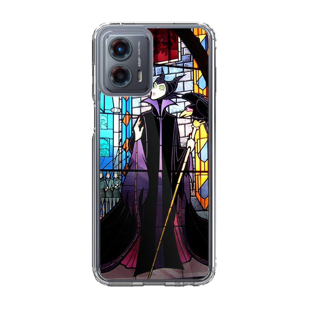 Maleficent Sleeping Beauty Glass Art Motorola Moto G 5G 2023 Case