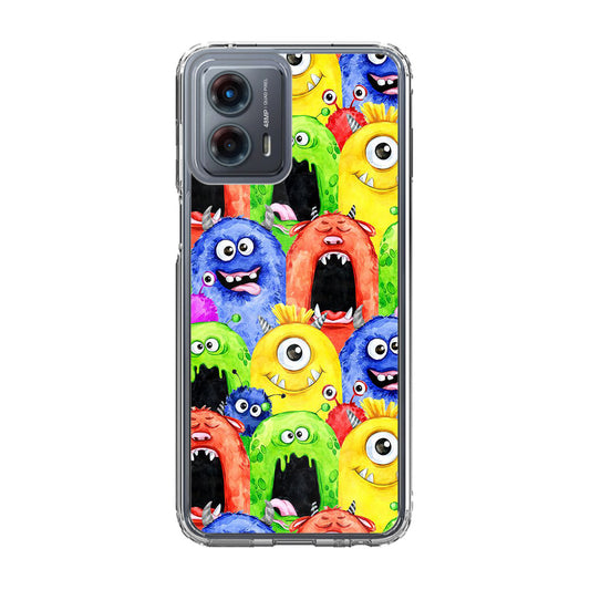 Monster Watercolor Art Motorola Moto G 5G 2023 Case