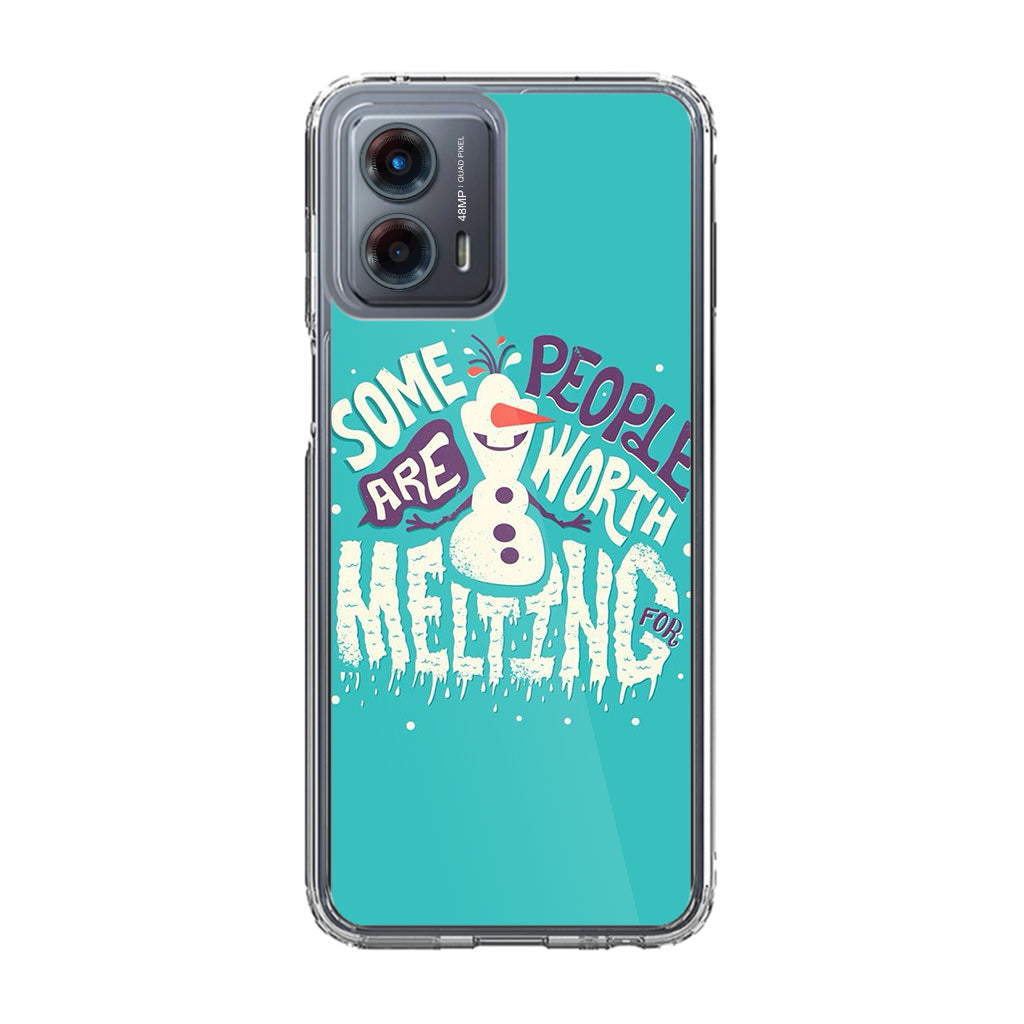 Olaf Frozen Is Melting Motorola Moto G 5G 2023 Case