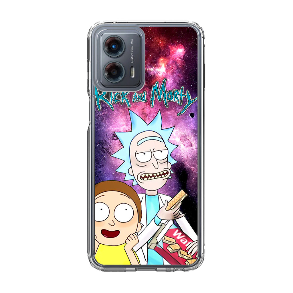 Rick And Morty Nebula Space Motorola Moto G 5G 2023 Case