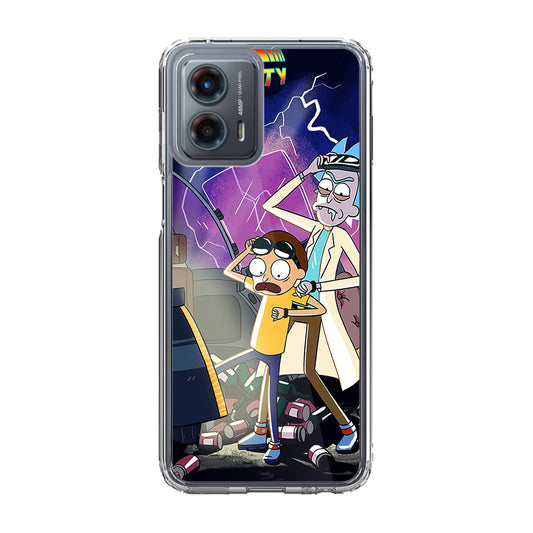 Rick And Morty Back To The Future Motorola Moto G 5G 2023 Case