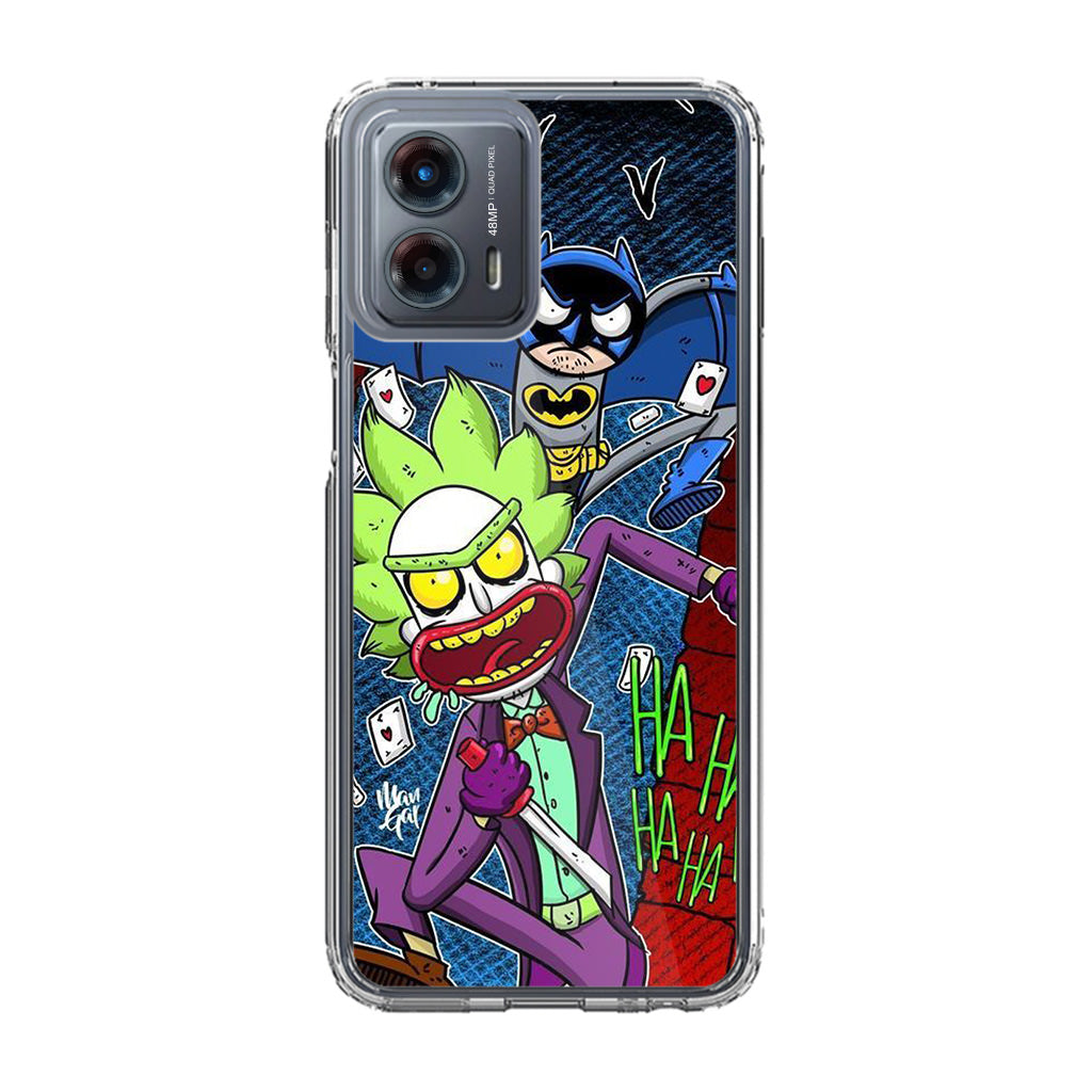 Rick And Morty Bat And Joker Clown Motorola Moto G 5G 2023 Case