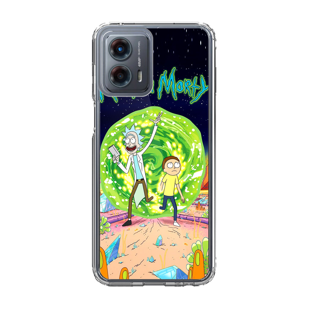 Rick And Morty Portal Gun Motorola Moto G 5G 2023 Case