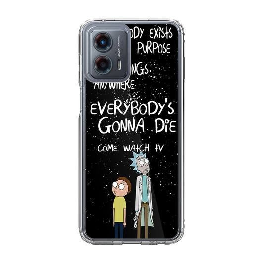 Rick And Morty Quotes Motorola Moto G 5G 2023 Case