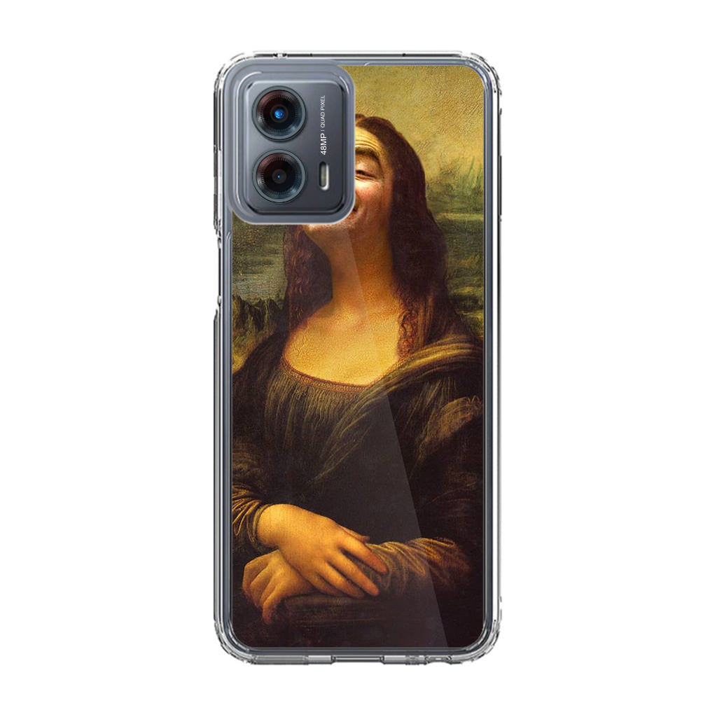 Rowan Atkinson Monalisa Funny Motorola Moto G 5G 2023 Case