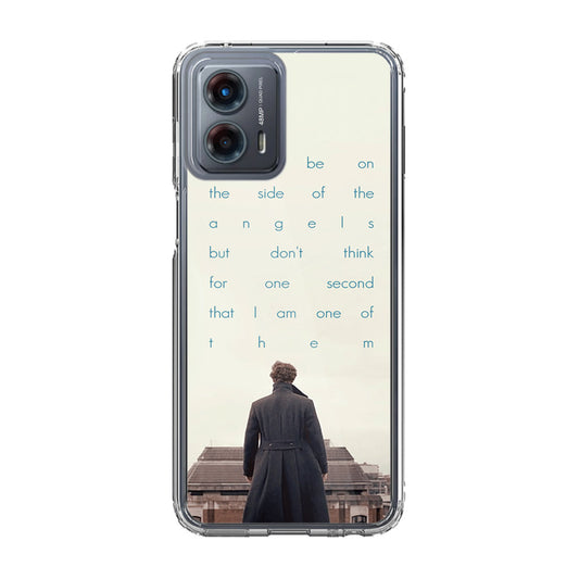 Sherlock Holmes Quote Motorola Moto G 5G 2023 Case