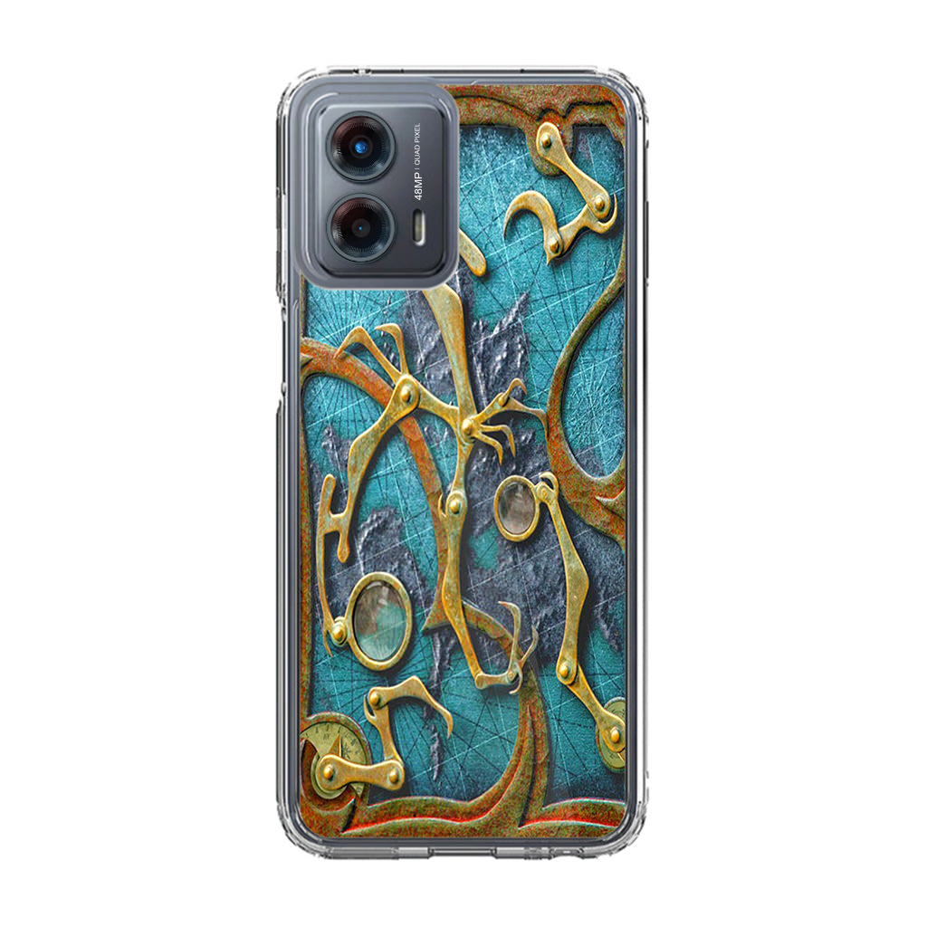 Steampunk Book Cover Motorola Moto G 5G 2023 Case