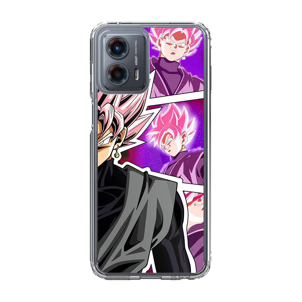 Super Goku Black Rose Collage Motorola Moto G 5G 2023 Case