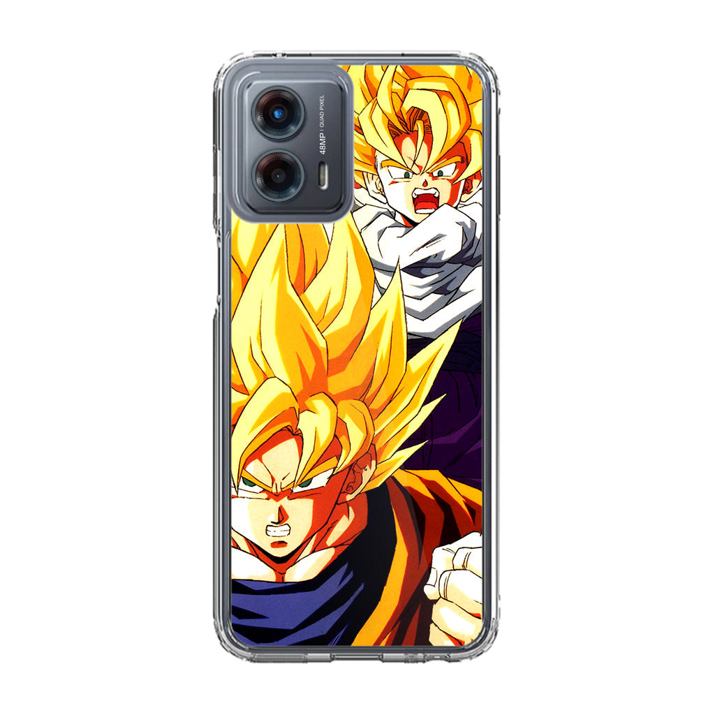 Super Saiyan Goku And Gohan Motorola Moto G 5G 2023 Case