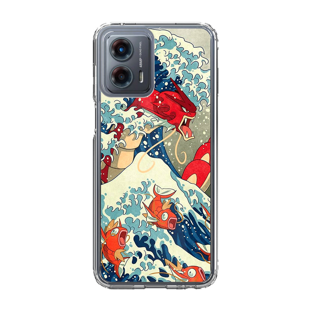 The Great Wave Of Gyarados Motorola Moto G 5G 2023 Case