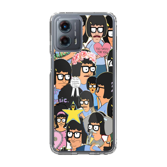 Tina Belcher Collage Motorola Moto G 5G 2023 Case