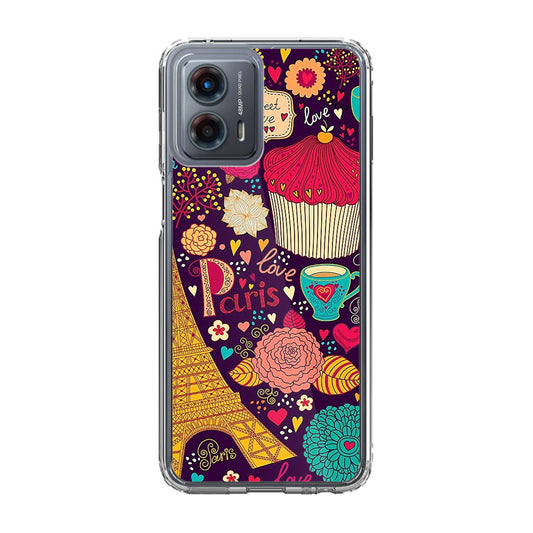 Vintage Love In Paris Motorola Moto G 5G 2023 Case