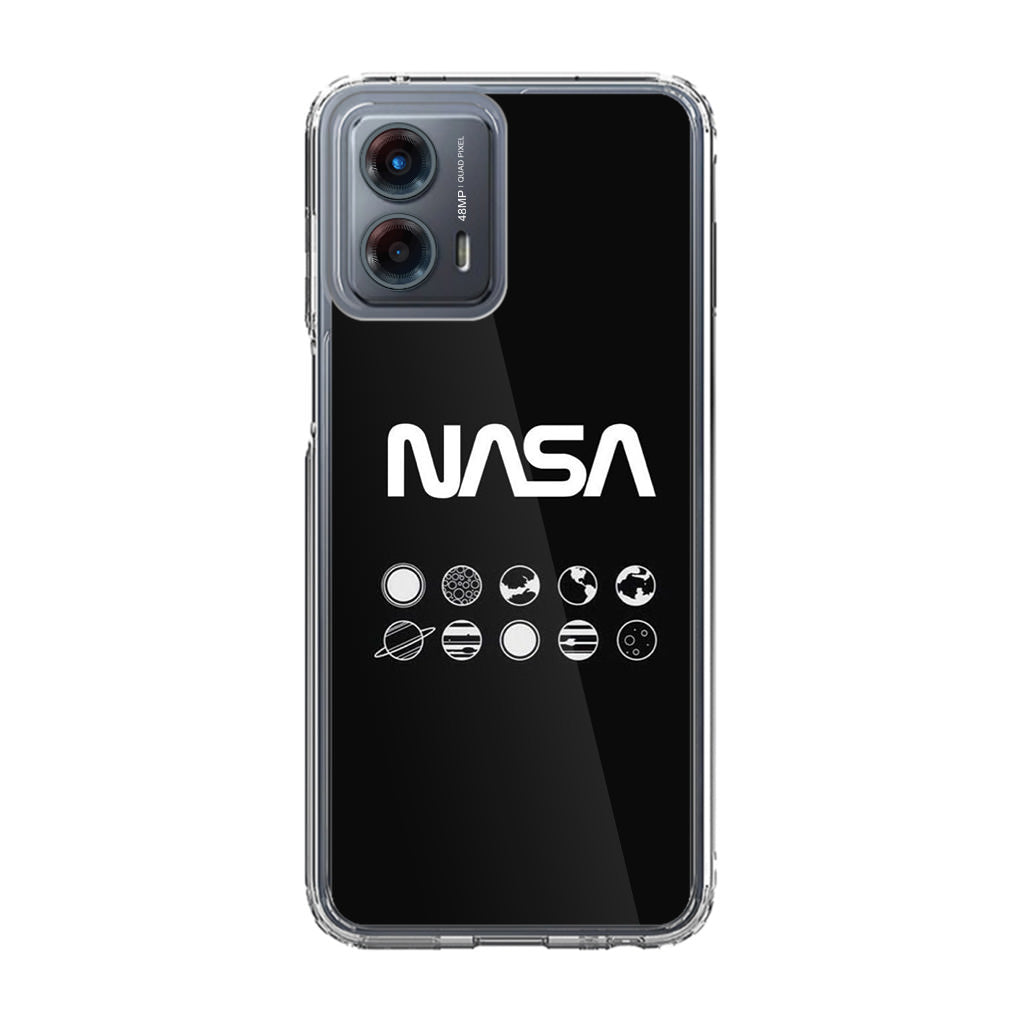 NASA Minimalist Motorola Moto G 5G 2023 Case