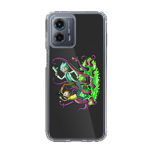 Rick And Morty Pass Through The Portal Motorola Moto G 5G 2023 Case