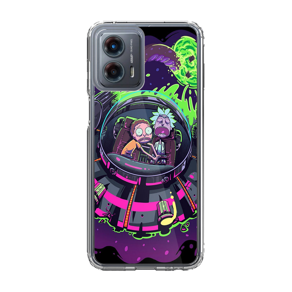 Rick And Morty Spaceship Motorola Moto G 5G 2023 Case