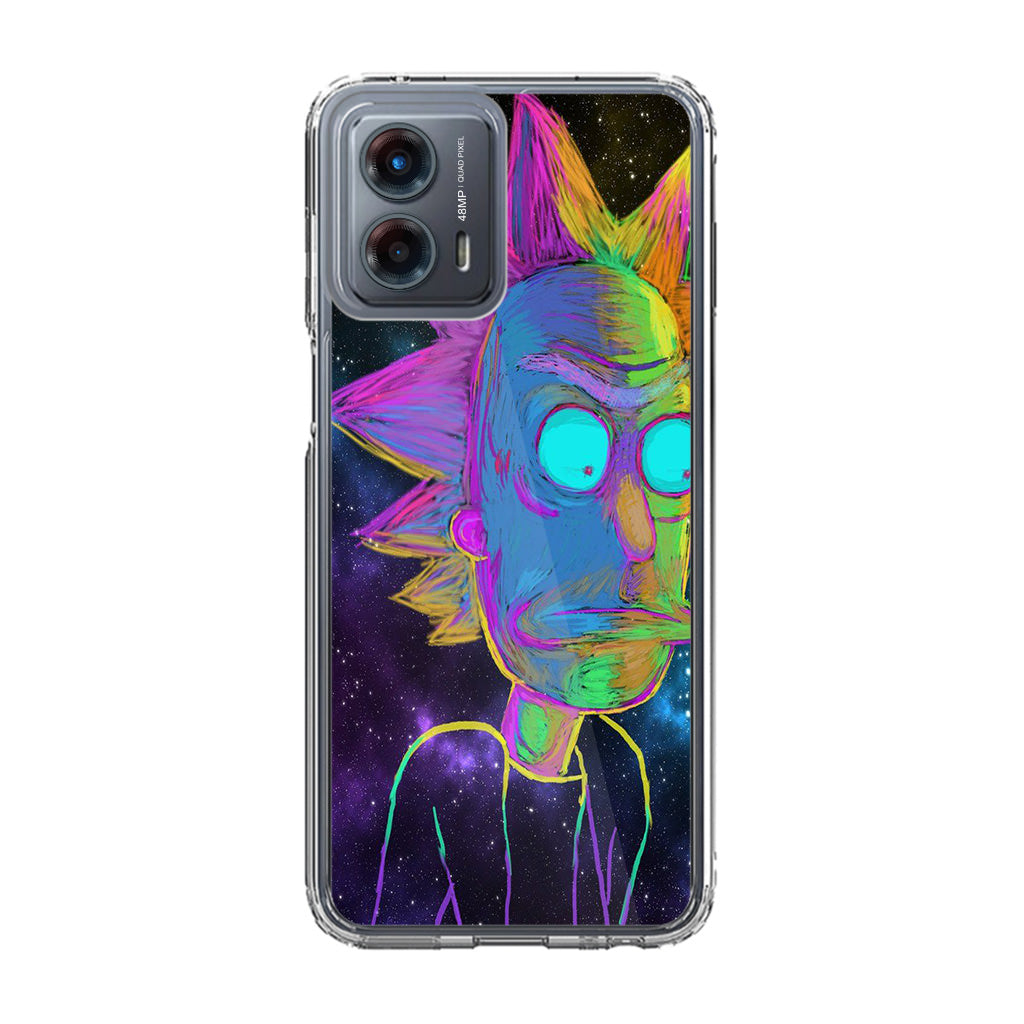 Rick Colorful Crayon Space Motorola Moto G 5G 2023 Case