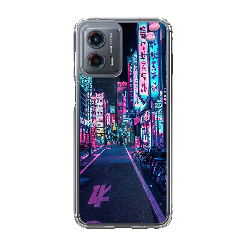 Tokyo Street Wonderful Neon Motorola Moto G 5G 2023 Case