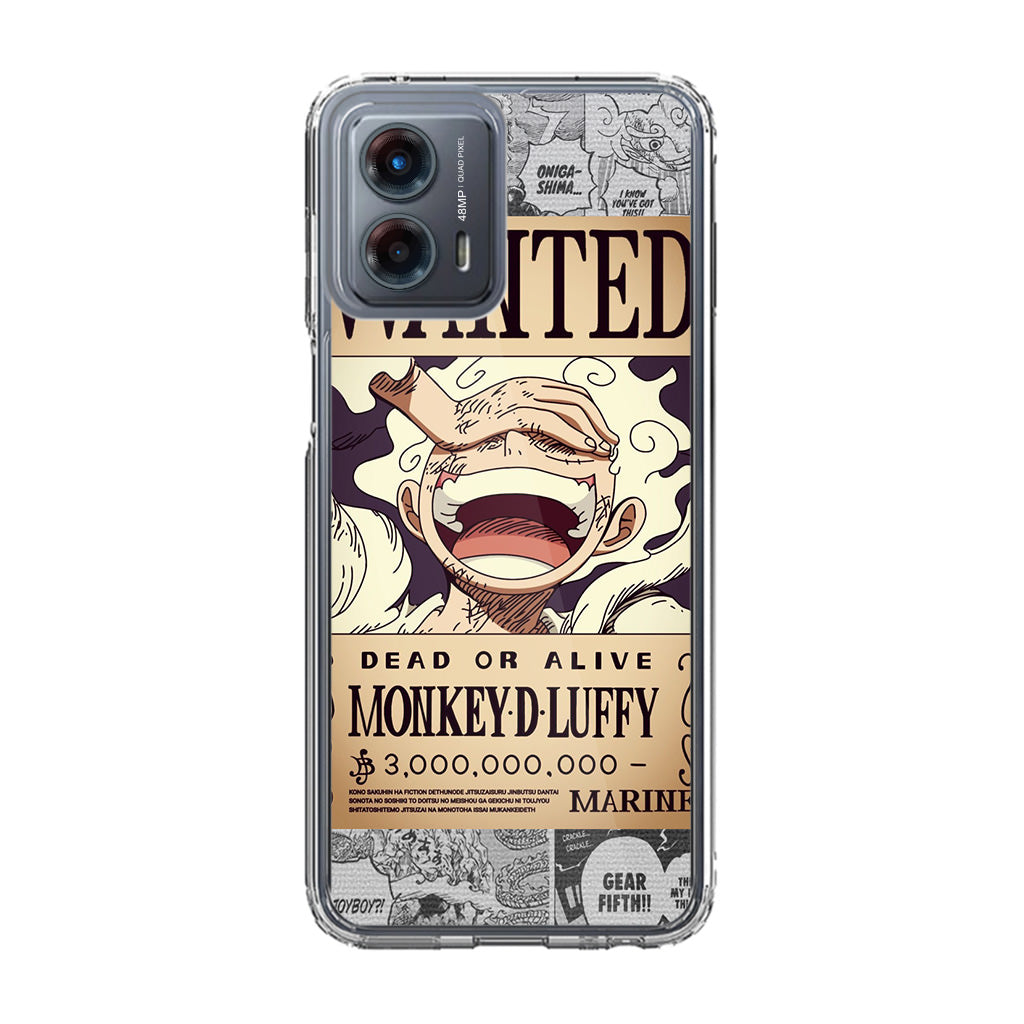 Gear 5 Wanted Poster Motorola Moto G 5G 2023 Case