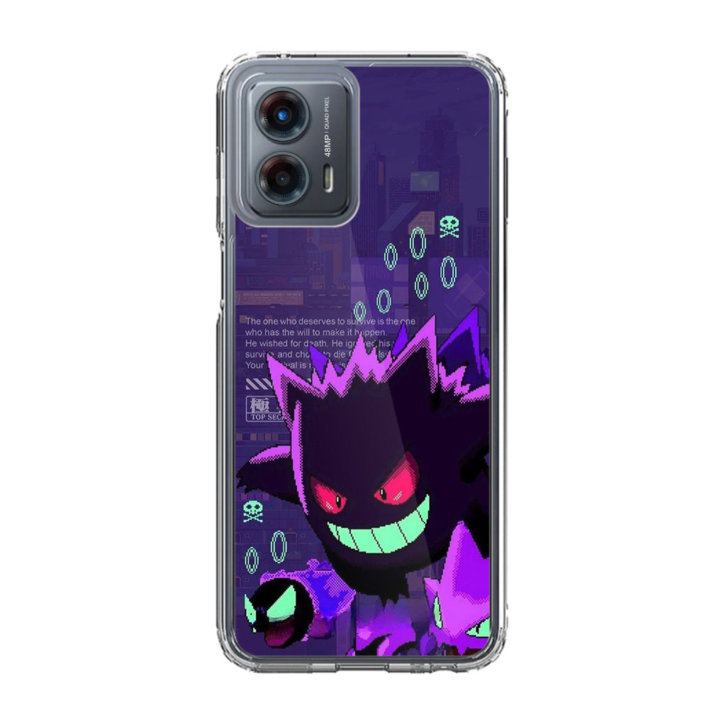 Gengar Pixel Art Motorola Moto G 5G 2023 Case