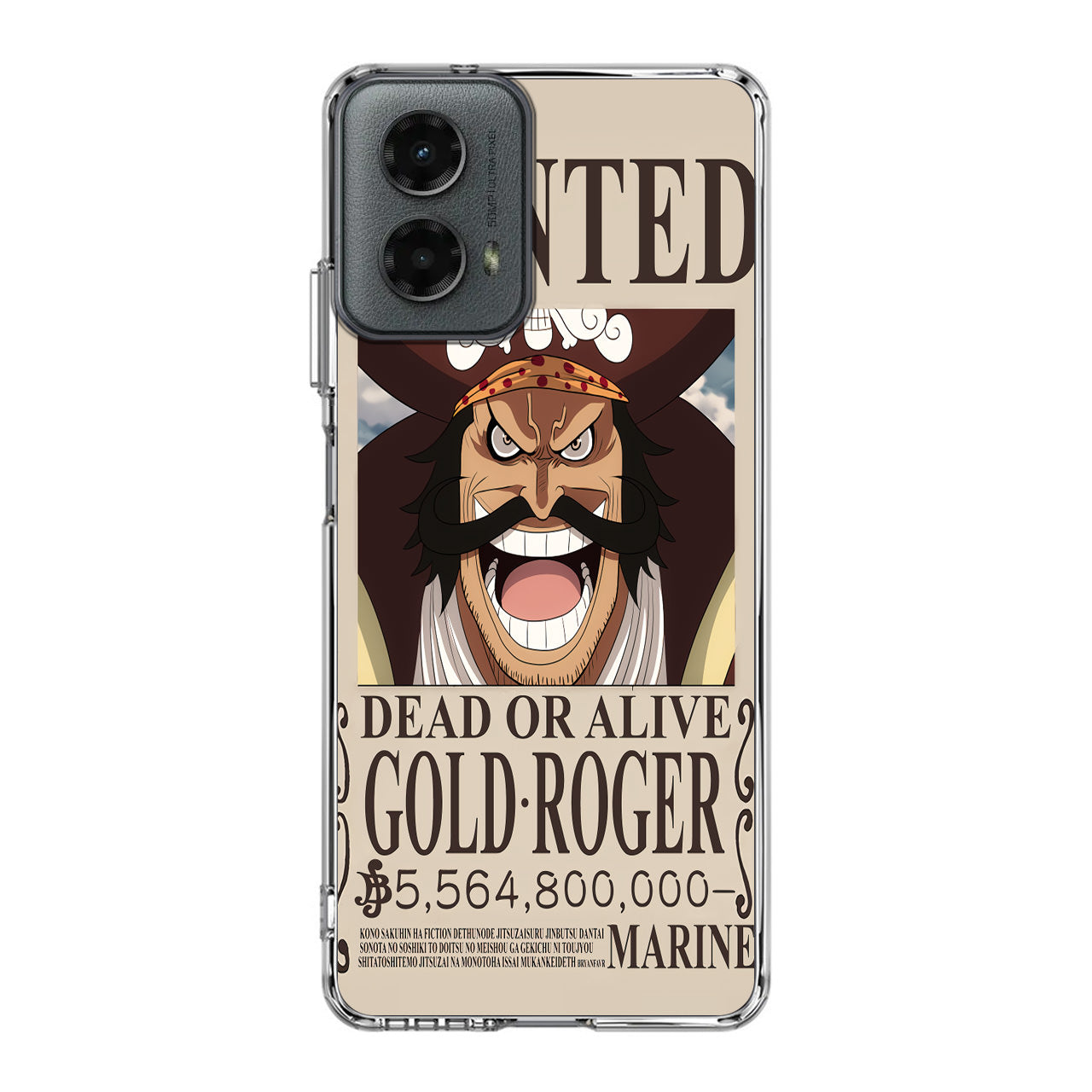 Gold Roger Bounty Motorola Moto G 5G 2024 Case