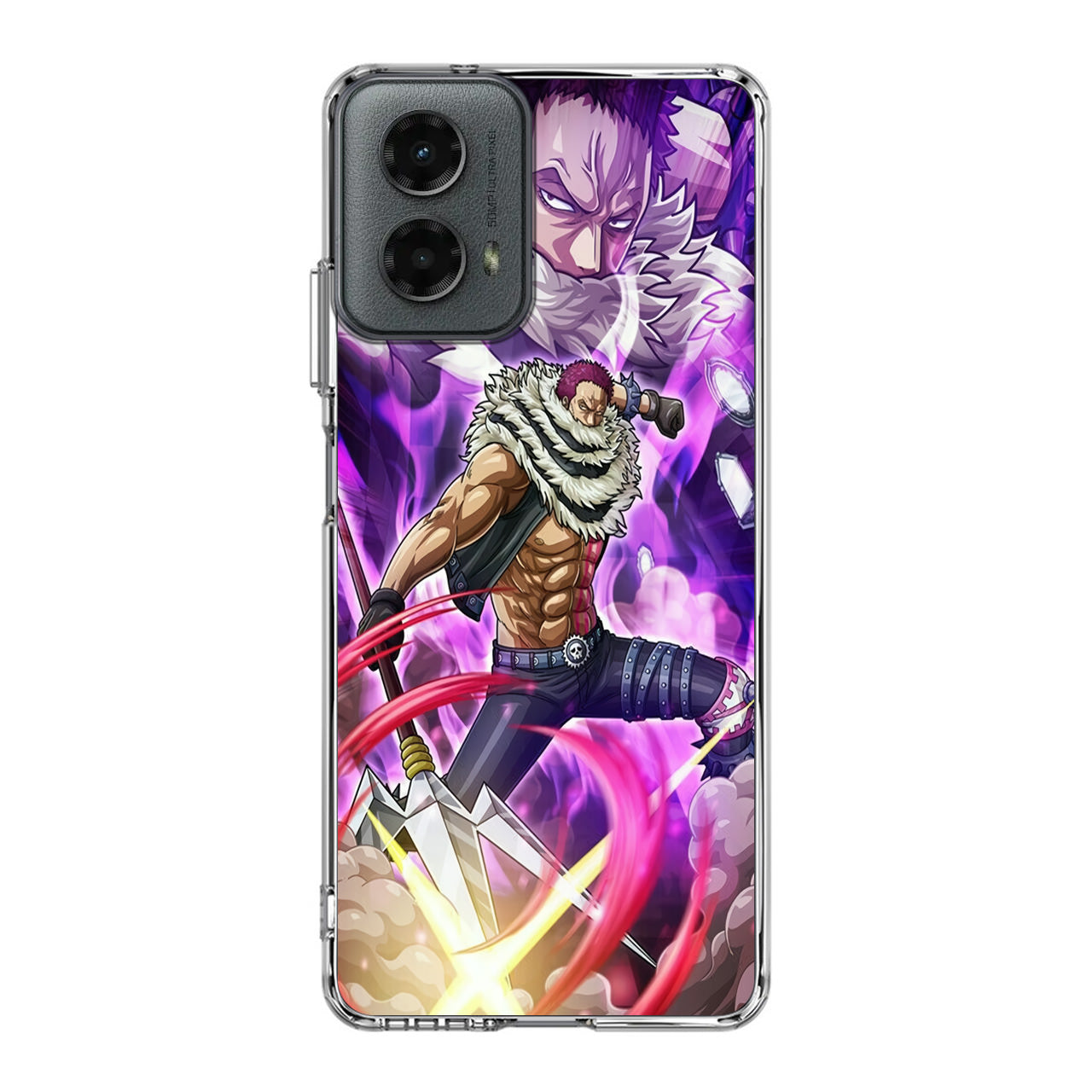 Katakuri Wielding Mogura Motorola Moto G 5G 2024 Case
