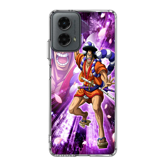Kozuki Oden Signature Pose Motorola Moto G 5G 2024 Case