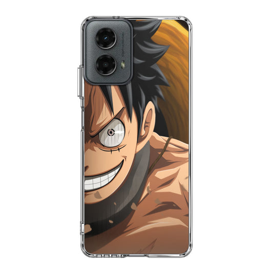 Luffy Half Smile Motorola Moto G 5G 2024 Case