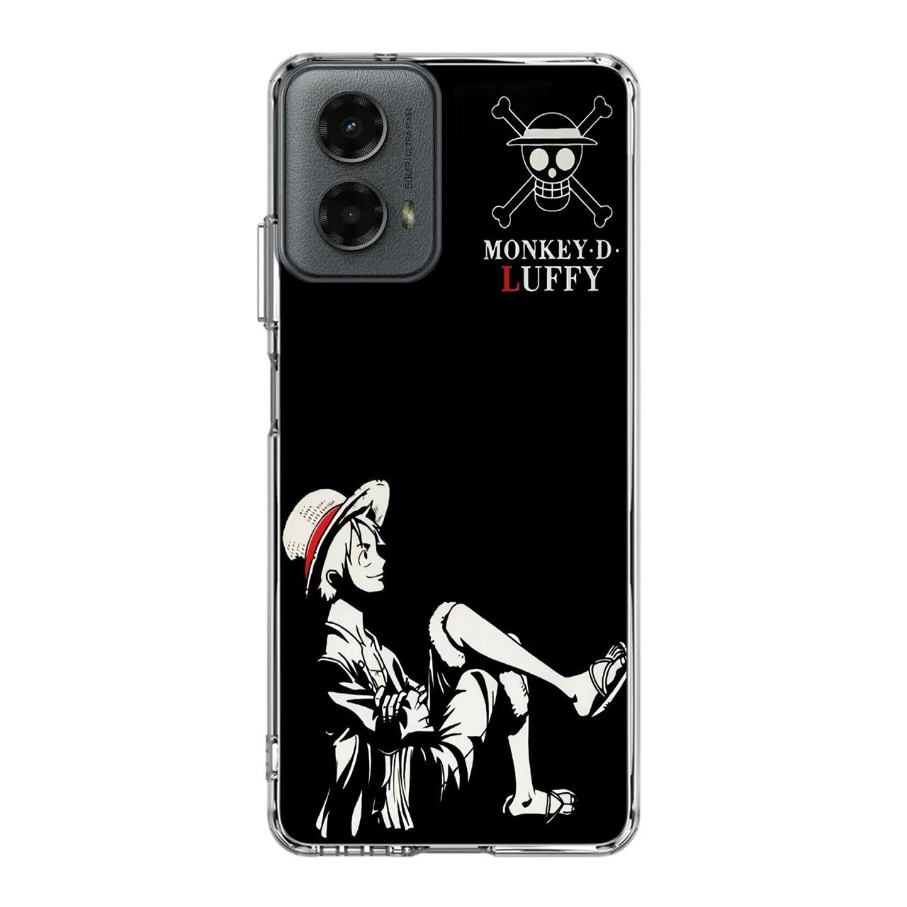 Monkey D Luffy Black And White Motorola Moto G 5G 2024 Case