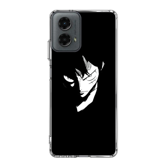 Monkey D Luffy Silhouette Motorola Moto G 5G 2024 Case