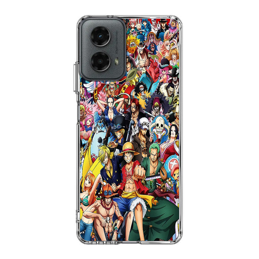 One Piece Characters In New World Motorola Moto G 5G 2024 Case