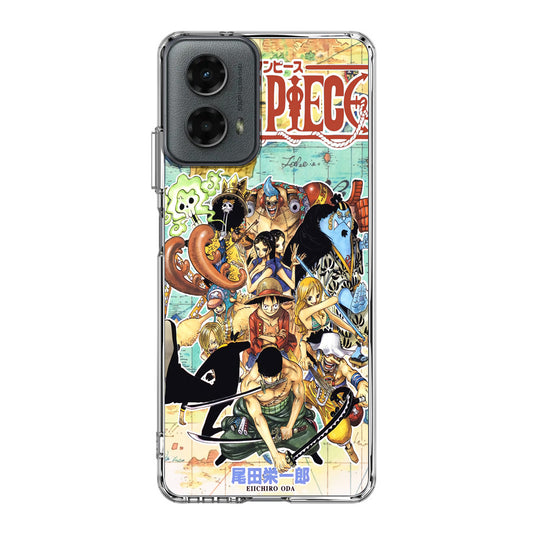One Piece Comic Straw Hat Pirate Motorola Moto G 5G 2024 Case