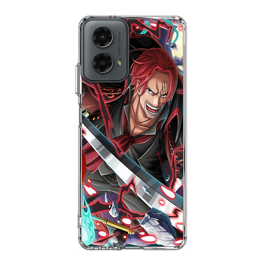Red Hair Shanks Motorola Moto G 5G 2024 Case