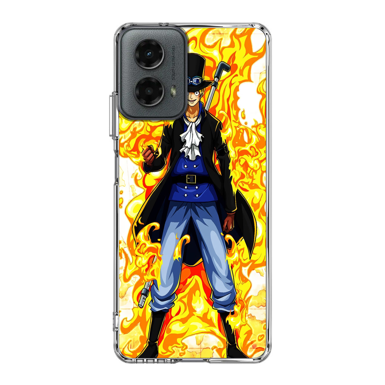 Sabo Mera Mera No Mi Motorola Moto G 5G 2024 Case