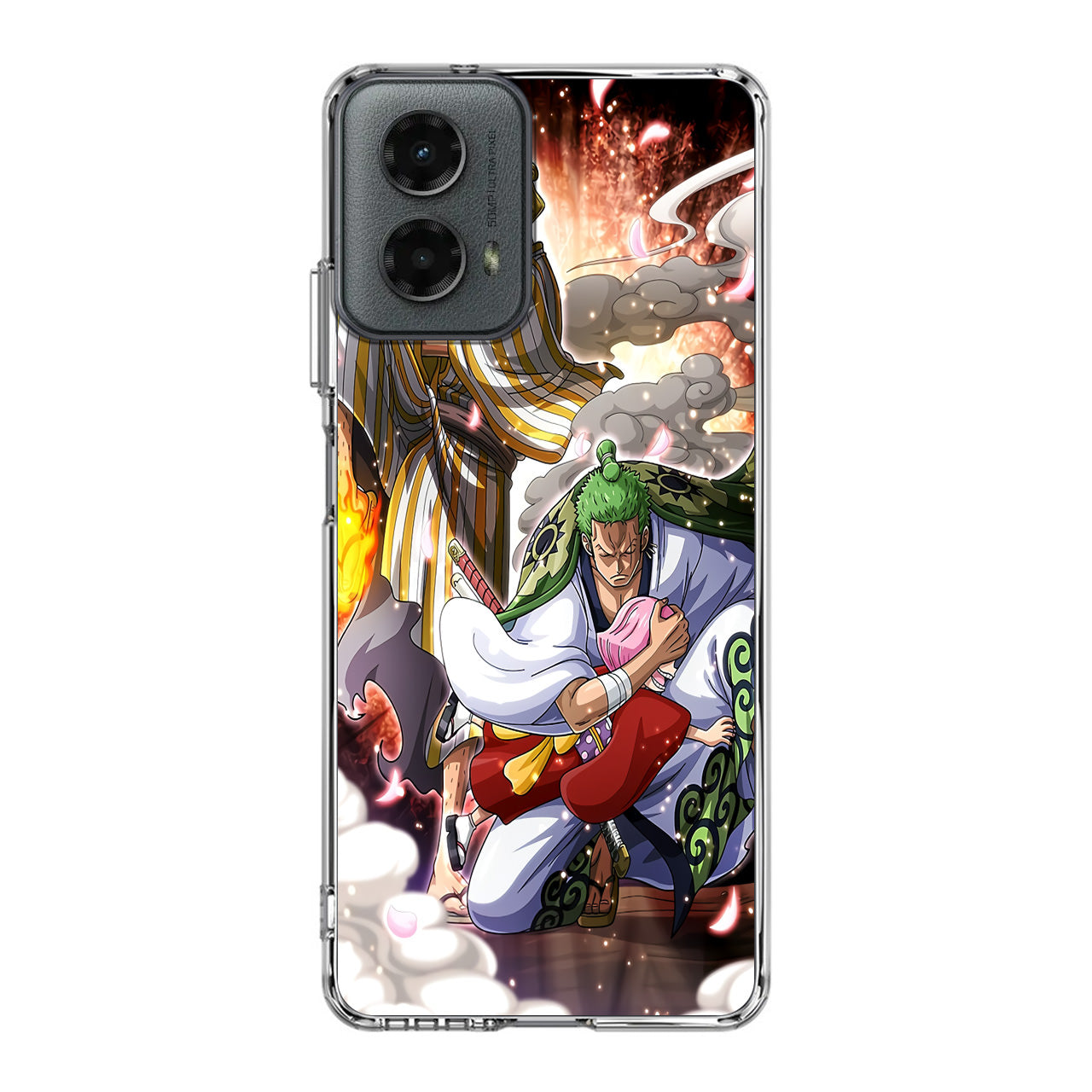 Sanji And Zoro Saving Otoko Motorola Moto G 5G 2024 Case