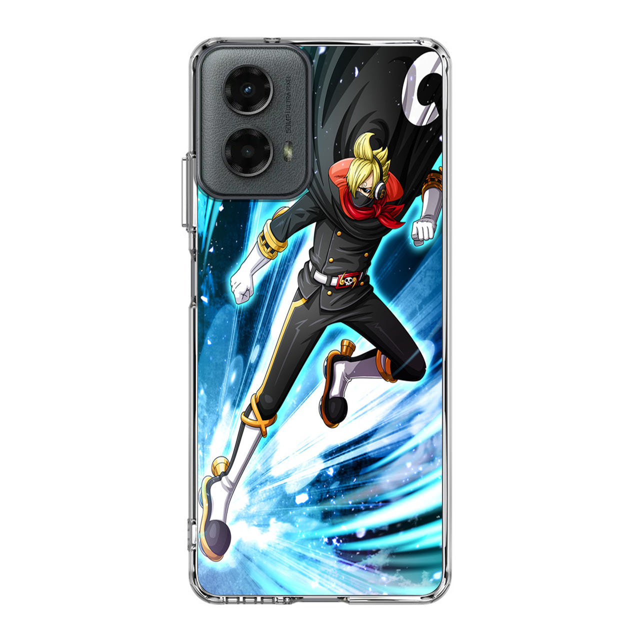 Stealth Black Vinsmoke Sanji Motorola Moto G 5G 2024 Case
