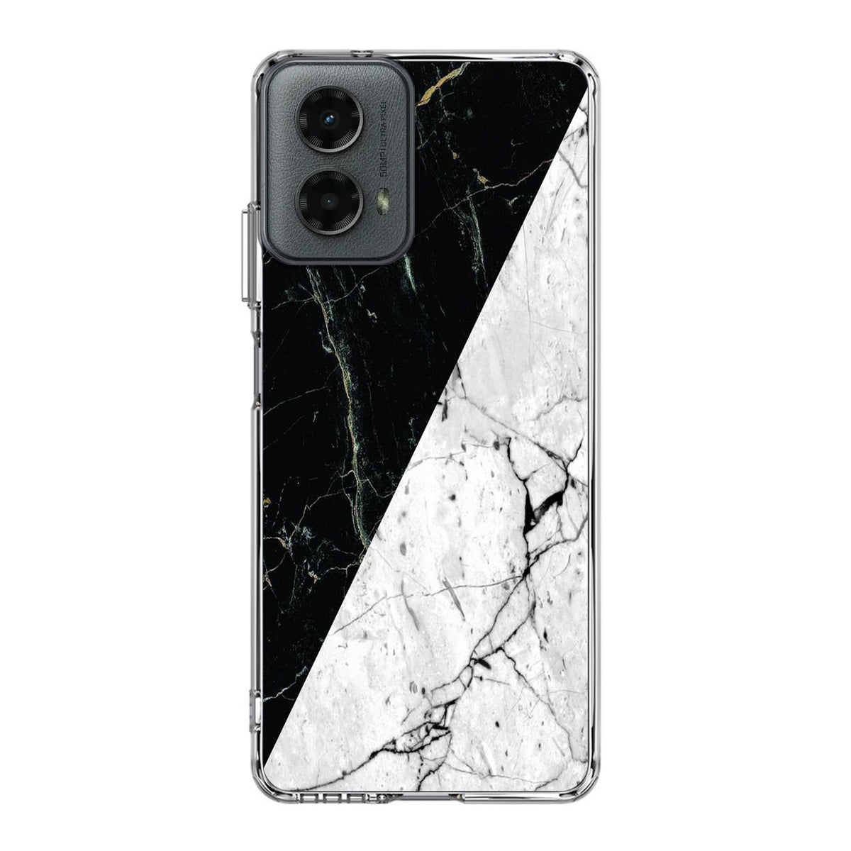 B&W Marble Motorola Moto G 5G 2024 Case