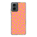 Bananas Fruit Pattern Pink Motorola Moto G 5G 2024 Case