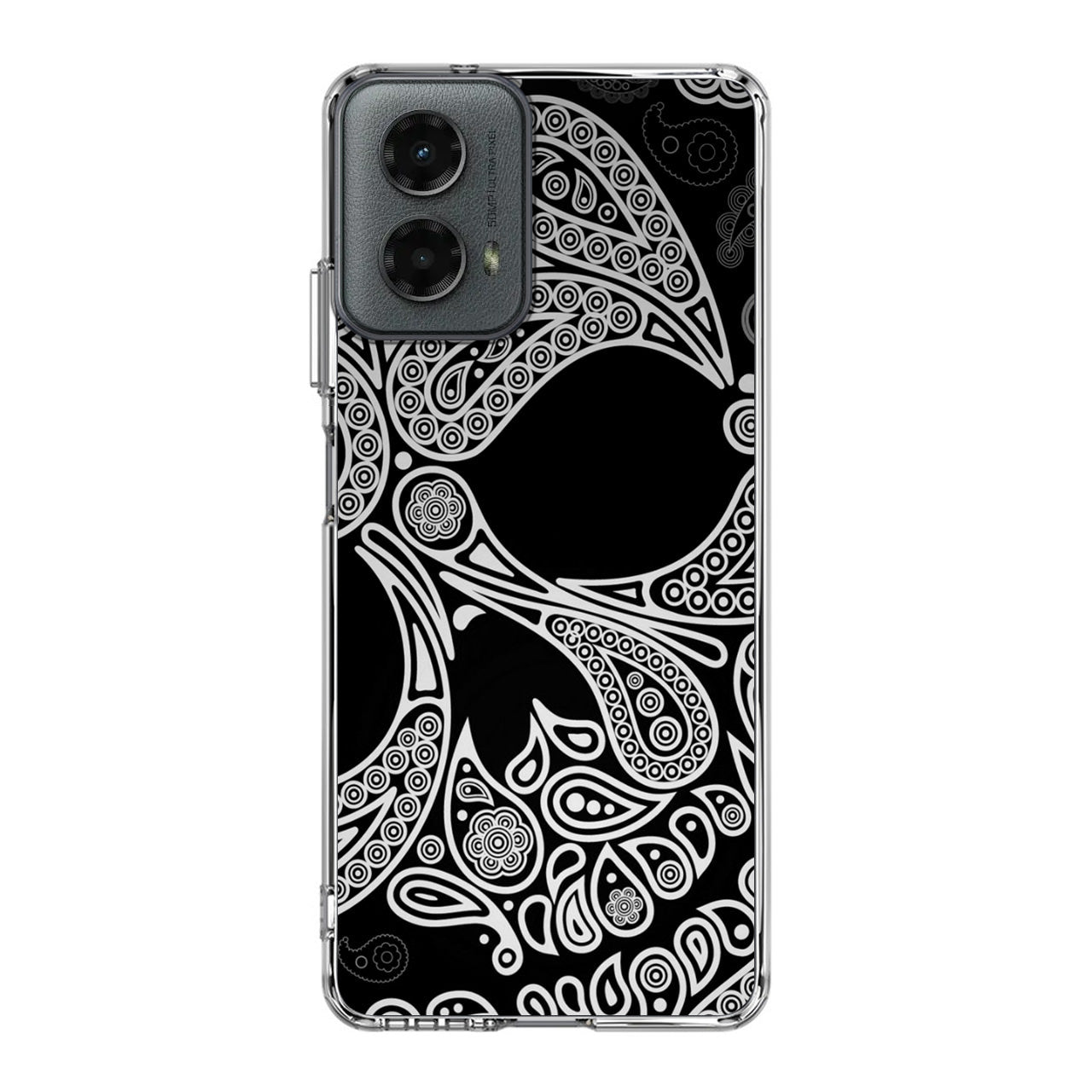 Black Skull Motorola Moto G 5G 2024 Case