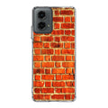 Brick Wall Pattern Motorola Moto G 5G 2024 Case