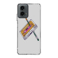 Cassete Tape Old Motorola Moto G 5G 2024 Case